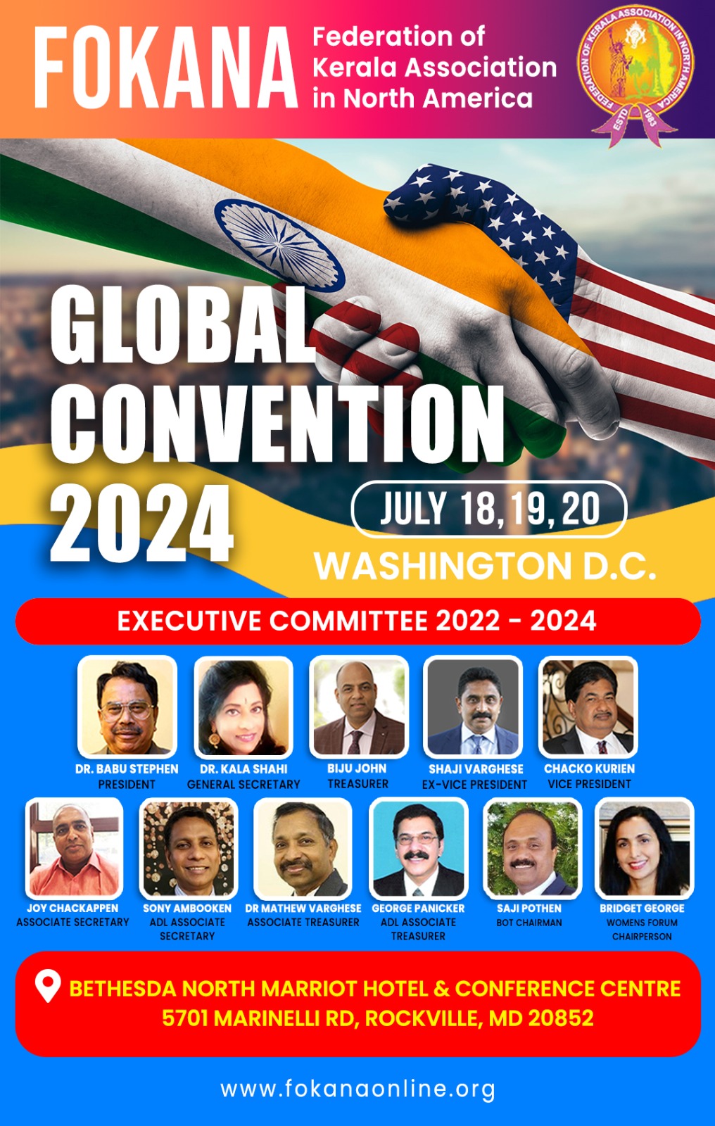 Global Convention 2024 Federation of Kerala Associations in North America