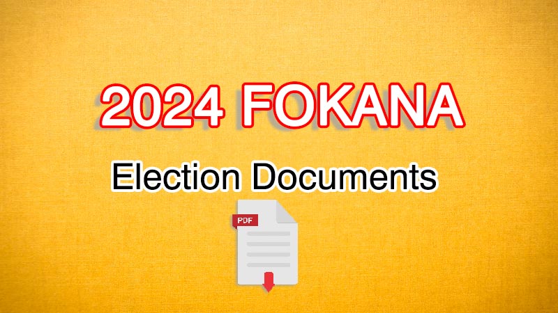 Fokana Election 2024