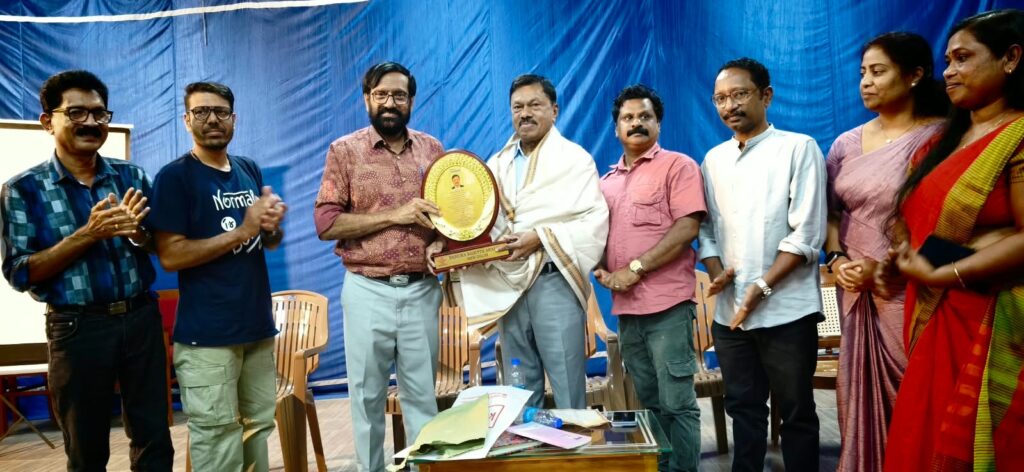 ഫൊക്കാന പ്രസിഡന്റ് ഫിലിപ്പോസ് ഫിലിപ്പിന് കേന്ദ്ര സാഹിത്യ അക്കാദമിയുടെ ആദരം.